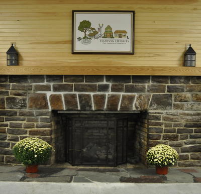 Haddon Heights Cabin Fireplace - Zoom 2